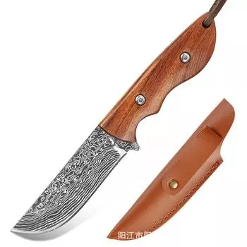 Портативный нож для очистки овощей, мини-шеф-повар, нож для барбекю, ежедневные ножи для очистки овощей, кухонные ножи с чехлом Style 2