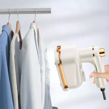 Портативный паровой утюг для глажки сложенной одежды для путешествий, костюм для общежития, белый белый