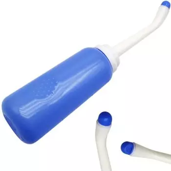 Портативный переносной туалет с теплой водой, удобный для мытья, 400 мл, большая емкость, легкий, с высоким расходом воды, переносной, с утечкой, удобный для путешествий и ухода за больными