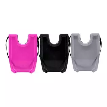 Портативный поднос для мытья волос, пластиковая раковина для мытья шампунем, домашний парикмахерский инструмент для пациента чёрный