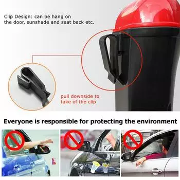 Портативный подвесной мини-автомобильный мусорный бак, автомобильный подстаканник, органайзер для центральной консоли автомобиля, бочка для хранения, аксессуары для салона автомобиля