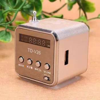 Портативный портативный Bluetooth-сабвуфер для улицы, небольшой динамик One Size