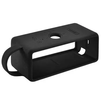 Портативный пыленепроницаемый силиконовый защитный водонепроницаемый складной чехол для Marshall Emberton III Bluetooth Speaker CarryingCaseAccessorie чёрный