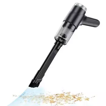 Портативный пылесос для автомобиля, пылесос 9kpa для домашнего использования, ручной пылесос, портативный мини-пылесос для автомобильной клавиатуры, домашняя серый