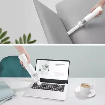 Портативный пылесос Xiaomi Mijia, бытовой пылесборник, легкий, прочный, прочный