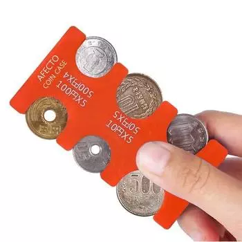 Портативный японский кошелек Afecto для монет, 1 предмет