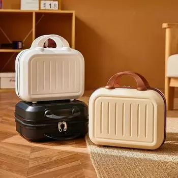 Портативный ящик для хранения Мини-дорожная сумка Водонепроницаемая сумка на молнии Косметика для хранения ювелирных изделий Ящик для хранения Косметичка для путешествий на открытом воздухе чёрный