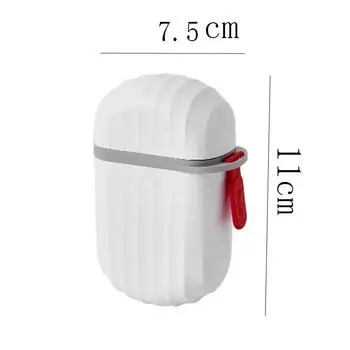 Портативный ящик для хранения мыла, герметичный, водонепроницаемый, для путешествий, дома, ванной, мыльница, походный, портативный, прозрачный