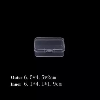 Портативный ящик для хранения ювелирных инструментов, контейнер для колец, электронных деталей, шурупов, бусин, органайзер, пластиковый кейс, рыболовные инструменты, аксессуары