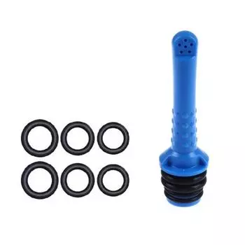 Портативный распылитель для биде, небольшой ручной инструмент для биде для путешествий на открытом воздухе синий