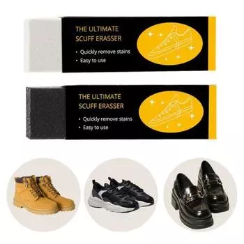 Портативный резиновый блок для удаления пятен, ластик для кроссовок, замшевый ластик для обуви, очиститель для обуви, чистящие средства белый