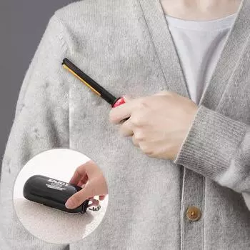 Портативный ролик для удаления катышков для одежды и мебели 2 в 1, моющийся, многоразовый, мини-удалитель шерсти домашних животных, липкий ролик для удаления катышков белый