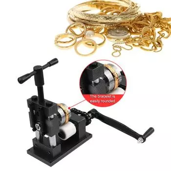 Портативный ручной инструмент для гибки ювелирных изделий, креативный инструмент для изготовления ювелирных изделий, ручная гибочная машина для колец и браслетов из металла 1 горячий розовый