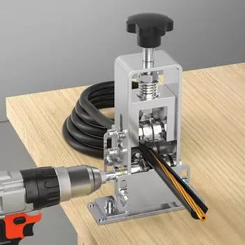 Портативный ручной инструмент для зачистки проводов, электрический инструмент для зачистки кабеля 1-25 мм с ручным приводом для работы дома в гараже белый