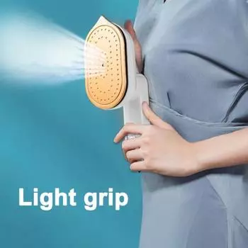 Портативный ручной пластиковый отпариватель для одежды с вилкой ЕС/США, многофункциональный, быстродействующий, складной, электрический, для глажки, бытовой, для путешествий, вращающийся, для влажной и сухой глажки US Plug зелёный