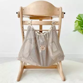 Портативный сетчатый держатель для коляски, сетчатая сумка, большой вместительный органайзер для коляски, сумка для хранения подгузников и бутылочек белый