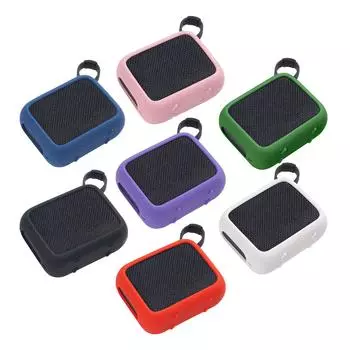 Портативный силиконовый чехол противоударный пылезащитный защитный чехол AntiDrop Cover для GO4 чёрный