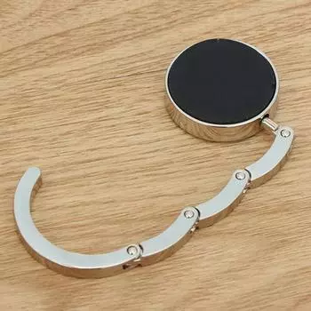 Портативный складной кошелек из кристаллического сплава, сумка, вешалка, держатель с крючком, настольный крючок, уникальные детали сумки, аксессуары