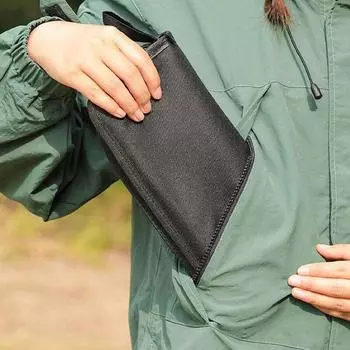 Портативный складной стул для кемпинга с карманом на молнии, подходящий для отдыха на открытом воздухе, например, для барбекю, рыбалки и пляжных стульев кожа буйвола