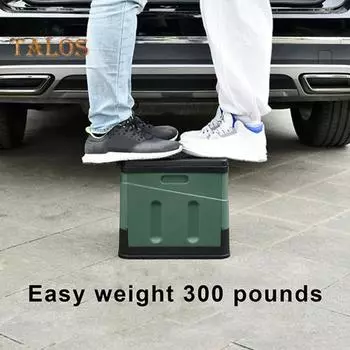 Портативный складной туалет, компактный походный туалет, водонепроницаемый уличный туалет, многофункциональный дорожный горшок для взрослых, детей, походов, рыбалки Small чёрный