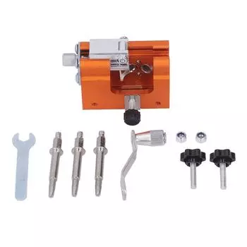 Портативный станок для заточки цепной пилы из нержавеющей стали, точный станок для заточки зубьев цепной пилы