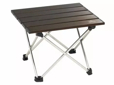 Портативный стол LOGOS с алюминиевой столешницей 73188031 бронза Ширина x Глубина 29 x Высота 25 см (ок.) 33,5