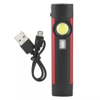 Портативный светодиодный фонарик COB Purple Light Mini Magnet Torch 4 Modes USB Rechargeable Working Lamp5W