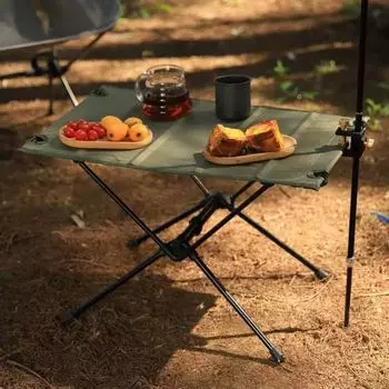 Портативный тактический стол для кемпинга на открытом воздухе, сверхлегкий складной стол из алюминиевого сплава, стол для пикника