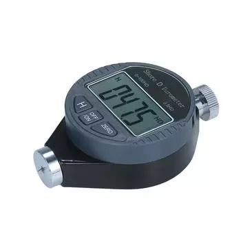 Портативный твердомер по Шору D 0-100HD, цифровая шкала дюрометра для резиновых шин, пластика LX-D чёрный