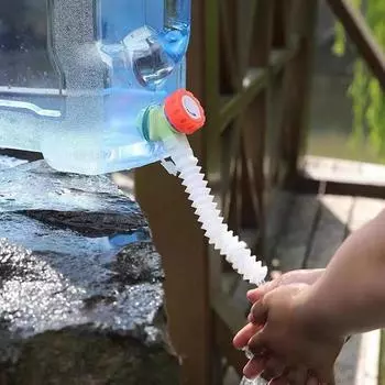 Портативный удлинитель для крана Аксессуары для ведра с водой Телескопический удлинитель для крана Удлинение шланга Разбрызгиватель Кемпинговое оборудование