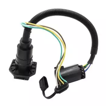 Портативный удлинительный кабель для буксировки прицепа, разъем для буксировки прицепа, многосторонняя буксировка, 4-7-стороннее лезвие для автофургона и 4-сторонняя плоская розетка