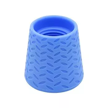 Портативный уличный душ для собак, насадка для бутылок, уличный распылитель воды, подходит для большинства пластиковых бутылок или бутылок объемом от 16 унций до 2 л One Size синий