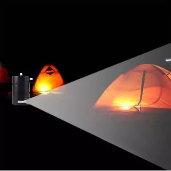 Портативный уличный душевой набор для кемпинга, перезаряжаемый USB-насос для душа для кемпинга, пешего туризма чёрный