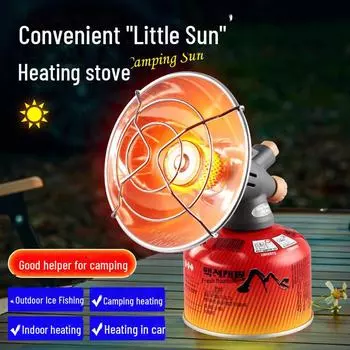 Портативный уличный обогреватель: Мини-солнечная печь для обогрева кемпинга и палаток
