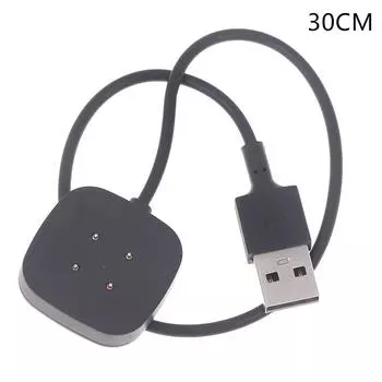 Портативный USB Магнитный Адаптер-Док для Зарядки для Versa 3 Versa 4 Sense Кабель Питания для Быстрой Зарядки для Аксессуаров для Смарт-часов 30CM