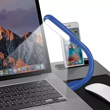 Портативный USB светодиодный мини-светильник для книг, защищающий зрение, настольная лампа для чтения, гибкая ночная подсветка для портативного компьютера Power Bank