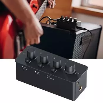 Портативный усилитель для наушников 2 в 1. Универсальный усилитель для наушников. Усилитель для наушников из алюминиевого сплава. Повысьте качество звука.