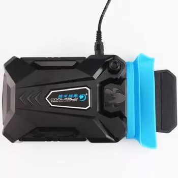 Портативный вакуумный охладитель для ноутбука, USB Air, внешний вытяжной охлаждающий вентилятор для ноутбука, регулируемая скорость для 15, 15,6, 17 дюймов