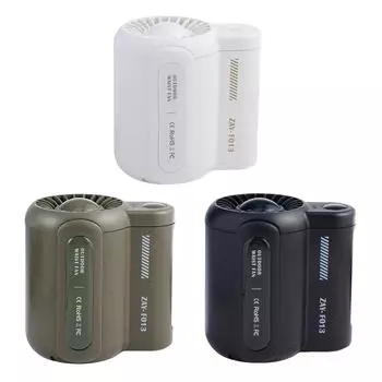 Портативный вентилятор 4500 мАч мощный перезаряжаемый мини поясной вентилятор с 3 скоростями прочный носимый клипса поясной вентилятор для путешествий на открытом воздухе рыбалки