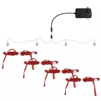 Портативный вентилятор Fly Small Range с регулируемым источником питания 12 В, 1 А для мясных магазинов, ресторанов-барбекю и рынков 4