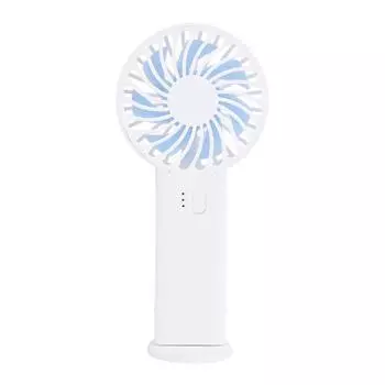 Портативный вентилятор Привлекательная гладкая поверхность ABS Новый бесшумный перезаряжаемый портативный вентилятор для улицы розовый