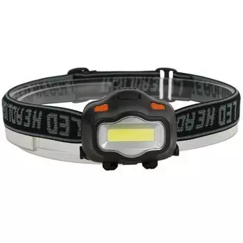 Портативный водонепроницаемый мини-фара COB Headlight для ночной рыбалки Campingblack