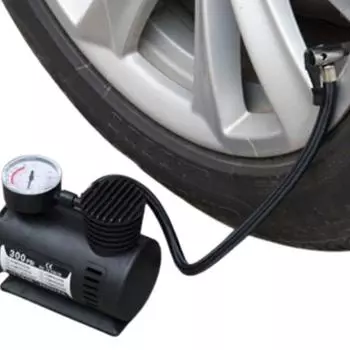 Портативный воздушный компрессор 300PSI 12V автомобильный воздушный насос мини электрический воздушный компрессор автоматический насос для проверки давления в шинах для велосипедного мяча CHINA