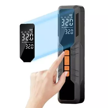 Портативный воздушный компрессор 3x2000 мАч электрический шинный насос цифровой манометр ручной беспроводной надувной насос портативный воздушный насос