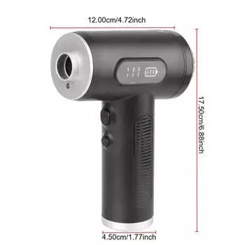 Портативный воздушный компрессор, мощный воздуходув, 3 в 1, VC018, цифровой пылесос с высокой мощностью всасывания, 50000 об/мин, автомобильный пылесос