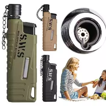 Портативный выдвижной воспламенитель водонепроницаемый уличный газовый гриль зажигалка кемпинг электронный воспламенитель для путешествий походная кухня кулинария чёрный