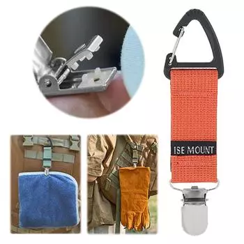 Портативный зажим для шляпы, многоцелевой крючок для подвешивания полей шляп, без помощи рук для женщин и мужчин чёрный