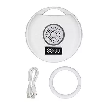 Портативный звуковой аппарат с белым шумом, портативное устройство для улучшения сна, устройство для улучшения сна со светодиодным ночным светом