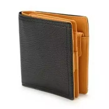 [Porter] [Авторизованный дилер] Yoshida Bag Folding Wallet Double 129-06012 (1. черный)