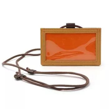 PORTER Double ID Case x [Porter] 129-03740 (Brown Orange)